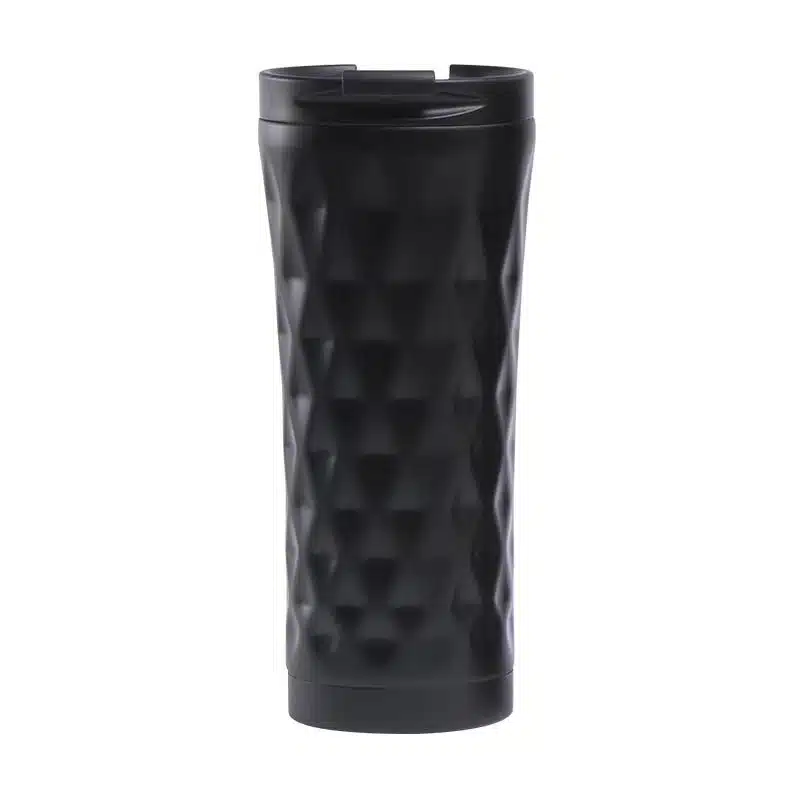 Insulated Coffee Tumblers with Lid Double Walled Iced Travel Coffee Mug for Woman and Man 18 oz Stainless Steel Tumbler