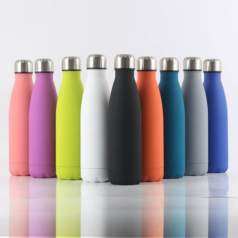 Cola Shape Thermos Stainless Steel Vacuum Water Bottle