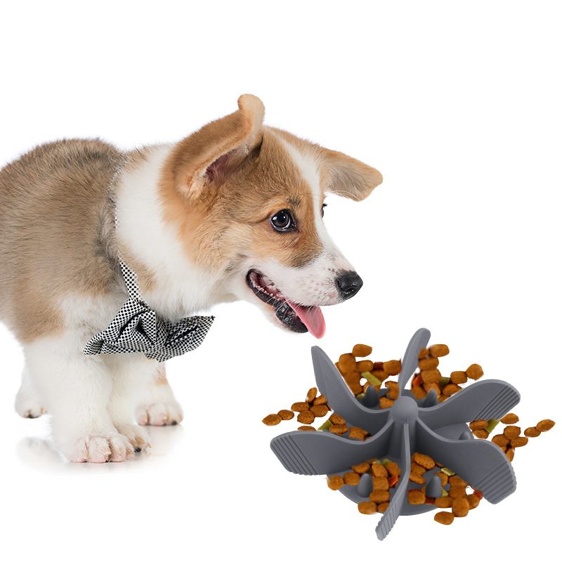 Dog Bowl Slow Feeder Insert, Cuttable Slow Feeder Dog Bowl Insert with Strong Suction Cups, Cat Dog Feeding Supplies, Slow Feeder for Most Dogs Bowl or Dogs Dish