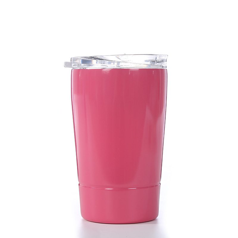 New Creative Small Coffee Tumbler,8oz Insulated Children's Cup,Double Layer Stainless Steel Beer Tumbler