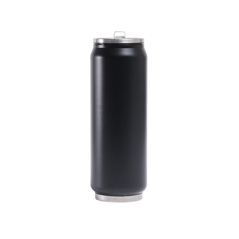 Sublimation 304 Stainless Coke Cans Water Bottle with Straw Mug Blank Coke Can for Dye Sublimation Heat Press Sublimation Blanks