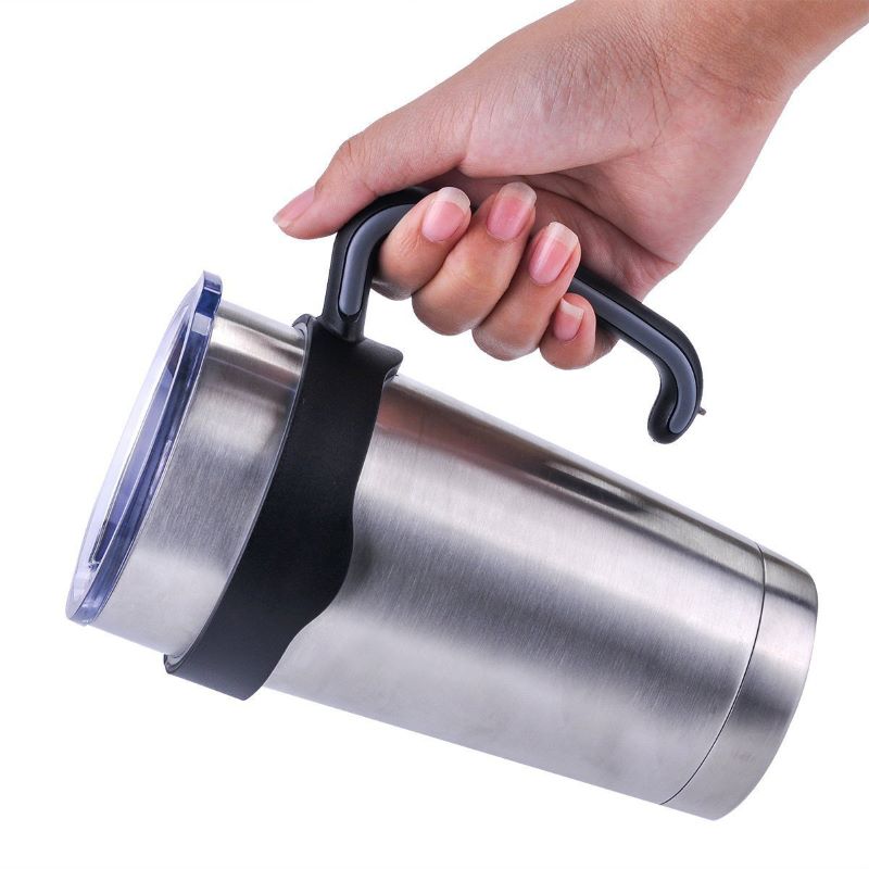 Handle for Stainless Steel Tumblers - Turn Your Tumbler into a Travel Mug - Ideal for On-The-Go Drinking - Dishwasher Safe, BPA Free - Designed for Reduce Drinkware Only