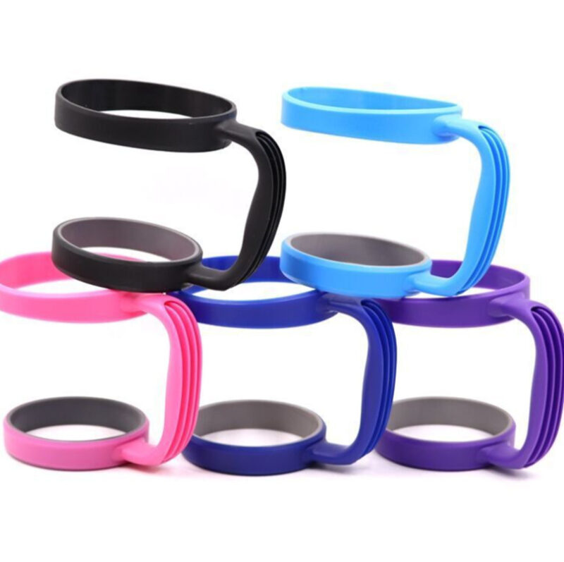 Tumbler Holder Portable Tumbler Handle Spill Proof Mug Handle Lightweight Cup Holder Replacement for Stainless Steel Travel Cups and Mugs Water Coffee