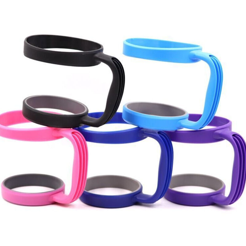 Tumbler Holder Portable Tumbler Handle Spill Proof Mug Handle Lightweight Cup Holder Replacement for Stainless Steel Travel Cups and Mugs Water Coffee