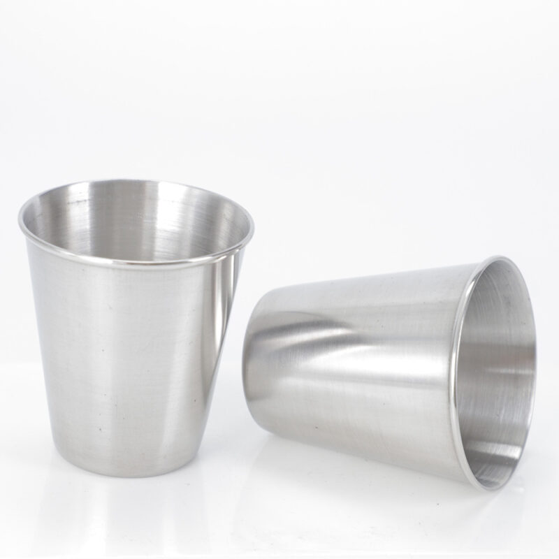 Stainless Steel Cups Shatterproof Pint Drinking Cups Metal Drinking Glasses - Image 3