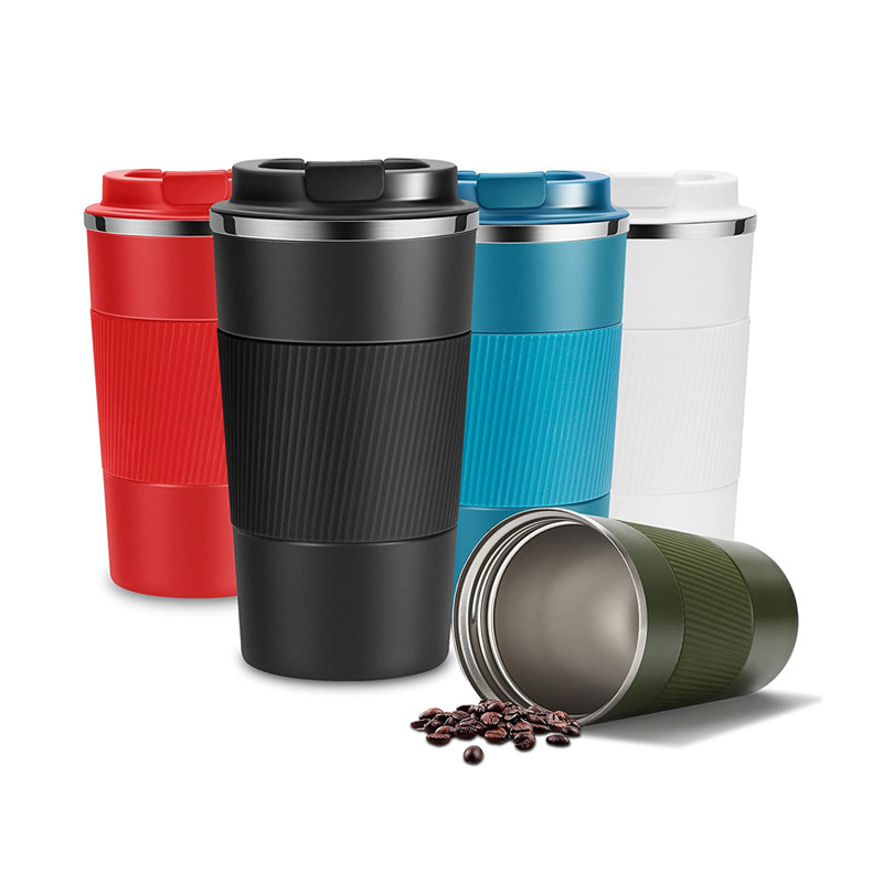 Vacuum-Insulated Stainless Steel Travel Mug with Leak-Proof Lid