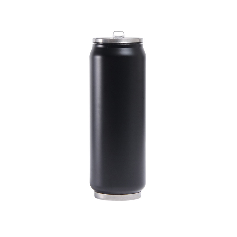 Sublimation 304 Stainless Coke Cans Water Bottle with Straw Mug Blank Coke Can for Dye Sublimation Heat Press Sublimation Blanks