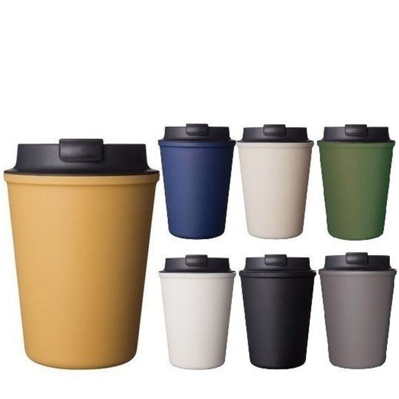 350ml Plastic Coffee Mugs Students Office Mugs Sealed Leak-proof Mugs Gift Mugs Coffee Mugs Anti-scalding