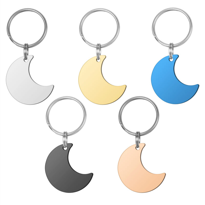 Stainless Steel Pet ID Tags, Personalized Dog Tags and Cat Tags, up to 8 Lines of Custom Text, Engraved on Both Sides, in Bone, Round, Heart, Bowtie and More (Dog Bone, Regular ) - Image 4